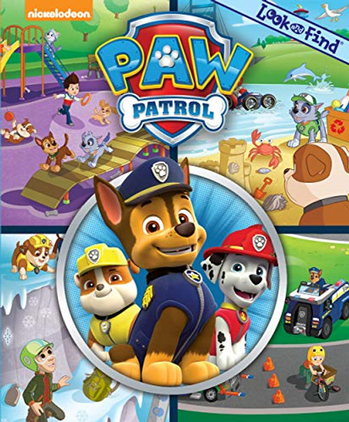 Nickelodeon Paw Patrol Chase, Skye, Marshall, and More! - Look and Find Activity Book - PI Kids