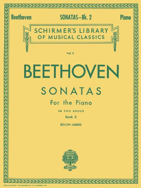 Sonatas - Book 2: Schirmer Library of Classics Volume 2 Piano Solo (Schirmer's Library of Musical Classics)