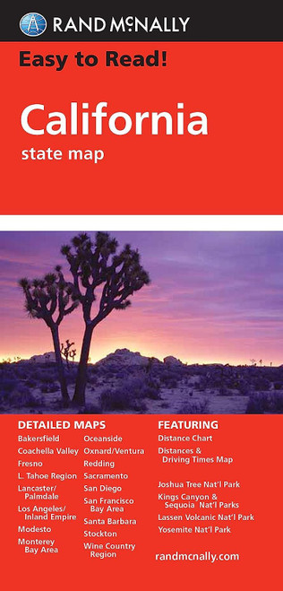 Easy To Read: California State Map