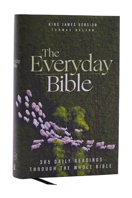 KJV, The Everyday Bible, Hardcover, Red Letter, Comfort Print: 365 Daily Readings Through the Whole Bible