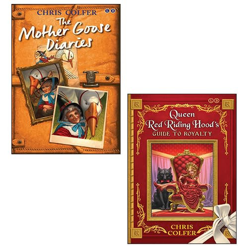 Land Of Stories 2 Books Collection Set By Chris Colfer (Mother Goose Diaries, Queen Red Riding Hoods)