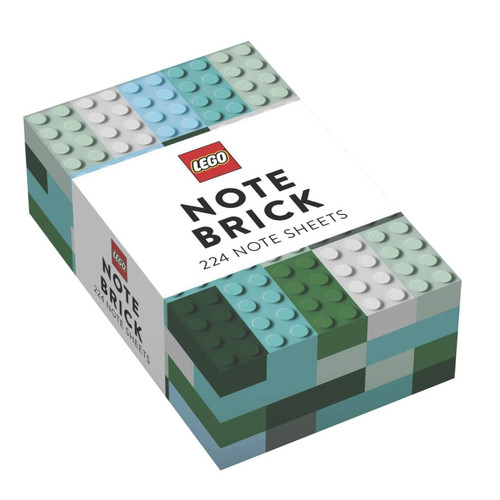 LEGO Note Brick (Blue-Green) (LEGO x Chronicle Books)