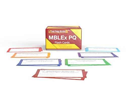 MBLEx Practice Question Study Cards: MBLEx Test Prep 2024-2025 for the FSMTB MBLEx Exam [Full Color Cards]