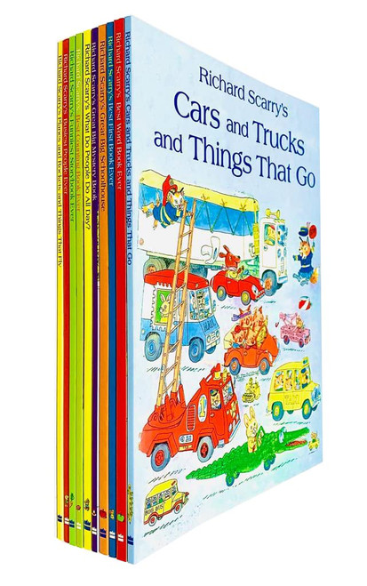 Richard Scarrys Best Collection Ever! 10 books collection. What do people do all day?... and other stories.