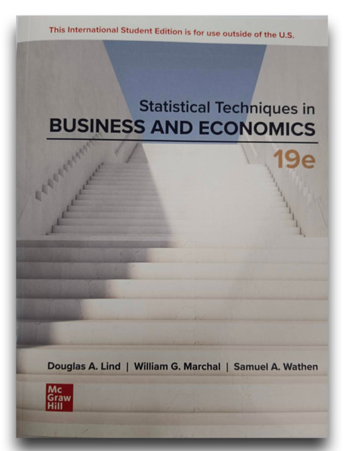 ISE Statistical Techniques in Business and Economics