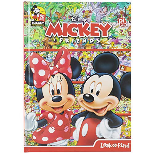 Disney Mickey Mouse & Friends - 90th Anniversary Look and Find - PI Kids
