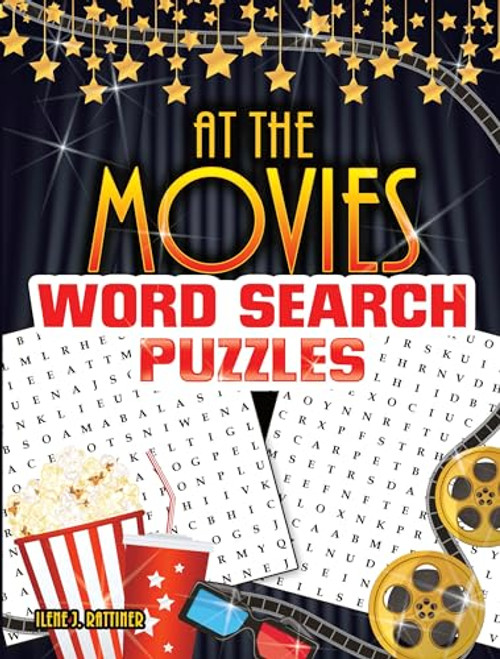 At the Movies Word Search Puzzles (Dover Brain Games)