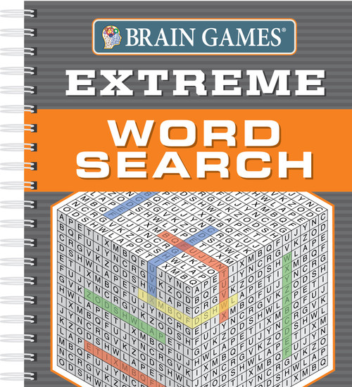 Brain Games - Extreme Word Search (256 pages)