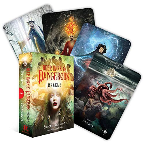 Deep Dark & Dangerous: The Oracle of the Beautiful Darkness (44 full-color cards and 128-page book)