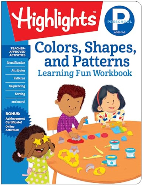 Preschool Colors, Shapes, and Patterns (Highlights Learning Fun Workbooks)