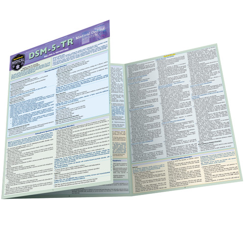 DSM-5-TR Medical Coding: a QuickStudy Laminated Reference Guide