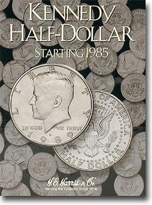 Kennedy Half Dollar Folder Starting 1985