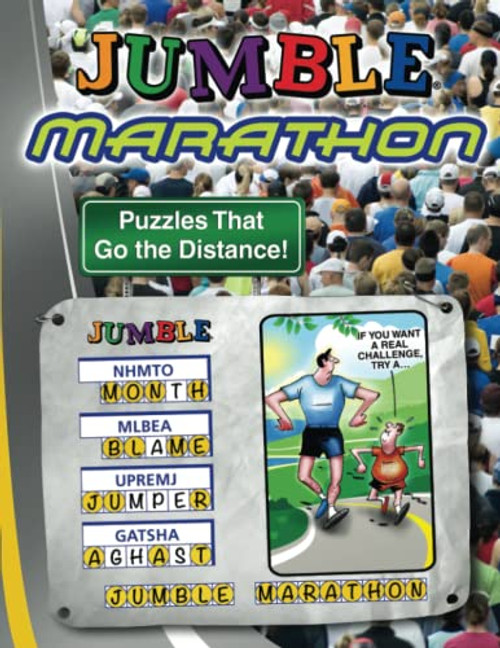 Jumble Marathon: Puzzles That Go the Distance! (Jumbles)