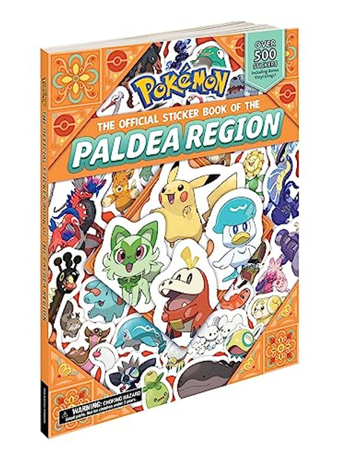 Pokmon The Official Sticker Book Of The Paldea Region (Pokemon Pikachu Press)