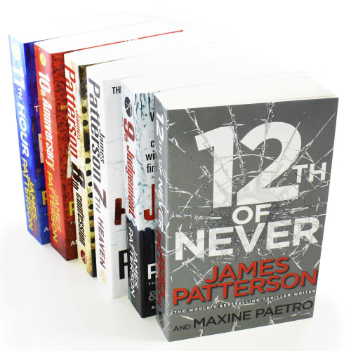 Womens Murder Club Series Books 7 - 12 Collection Set by James Patterson (Heaven, Confession, Judgement, Anniversary, Hour & Never)