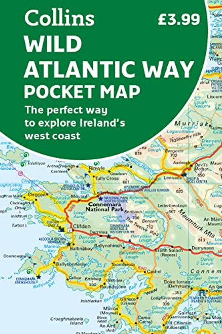 Wild Atlantic Way Pocket Map: The Perfect Way to Explore Irelands West Coast
