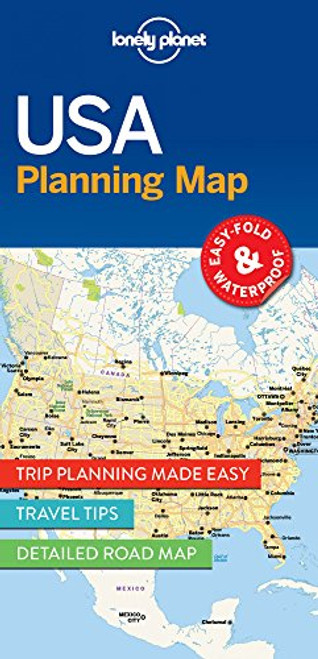 Lonely Planet USA Planning Map 1