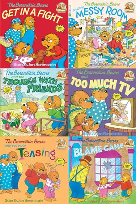 Berenstain Bears Set: Trouble with Friends / Berenstain Bears Too Much TV / Berenstain Bears and the