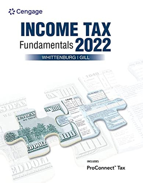 Income Tax Fundamentals 2022 (with Intuit ProConnect Tax Online)