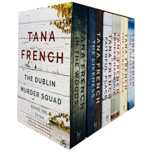 Dublin Murder Squad Series 6 Books Collection Set by Tana French (In The Woods, The Likeness, Faithful Place, Broken Harbour, Secret Place & The Trespasser)