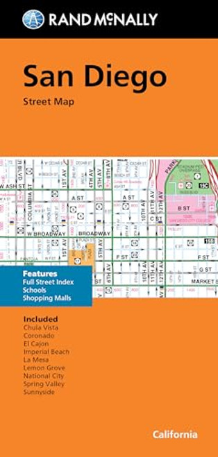 Rand McNally Folded Map: San Diego Street Map