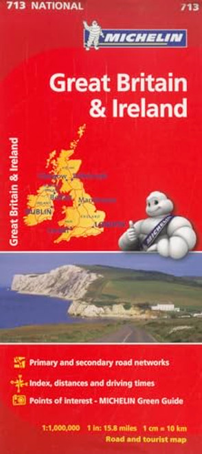 Michelin Great Britain & Ireland Map 713 (Maps/Country (Michelin))