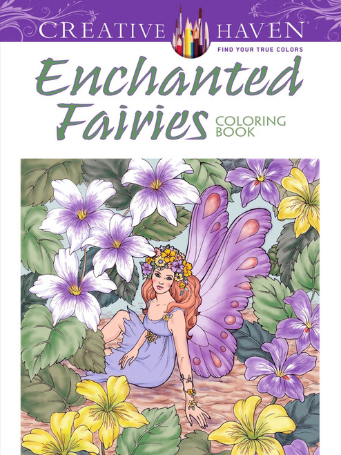 Adult Coloring Enchanted Fairies Coloring Book (Adult Coloring Books: Fantasy)