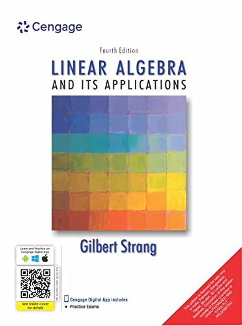 Linear Algebra and Its Applications, 4th Edition, India Edition