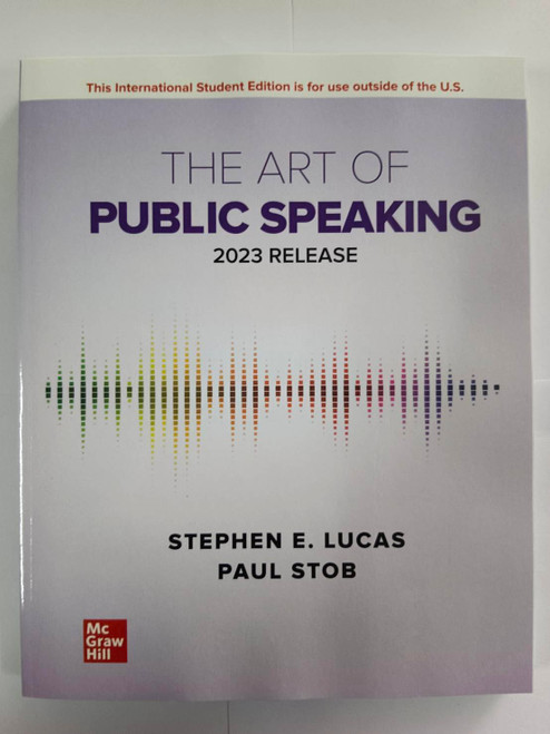 ISE The Art of Public Speaking: 2023 Release