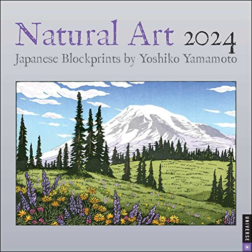 Natural Art 2024 Wall Calendar