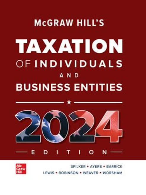 Connect Access Card for McGraw-Hill's Taxation of Individuals and Business Entities 2024 Edition, 15th