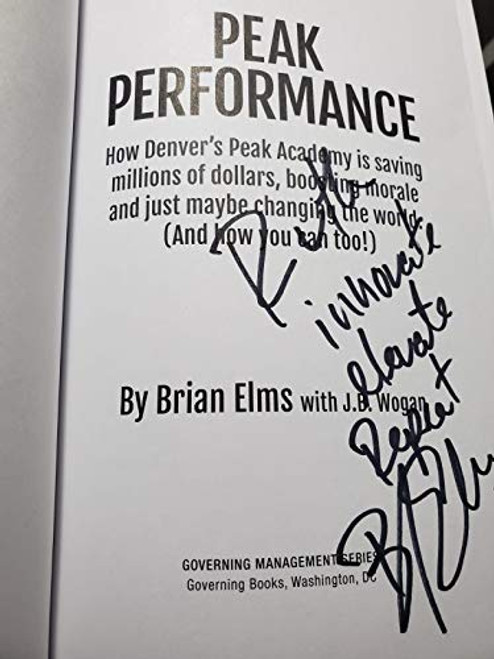 Peak Performance: How Denvers Peak Academy is Saving Money, Boosting Morale and Just Maybe Changing the World. (And How You Can, Too!)