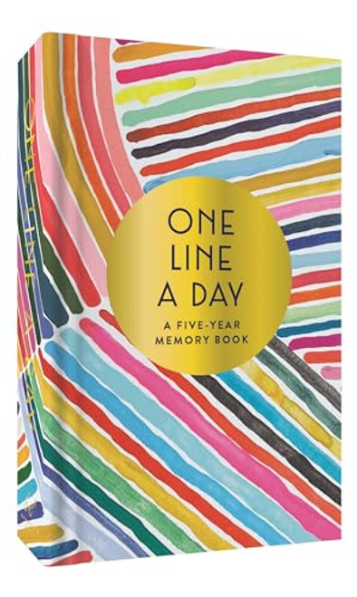 Rainbow One Line a Day: A Five-Year Memory Book