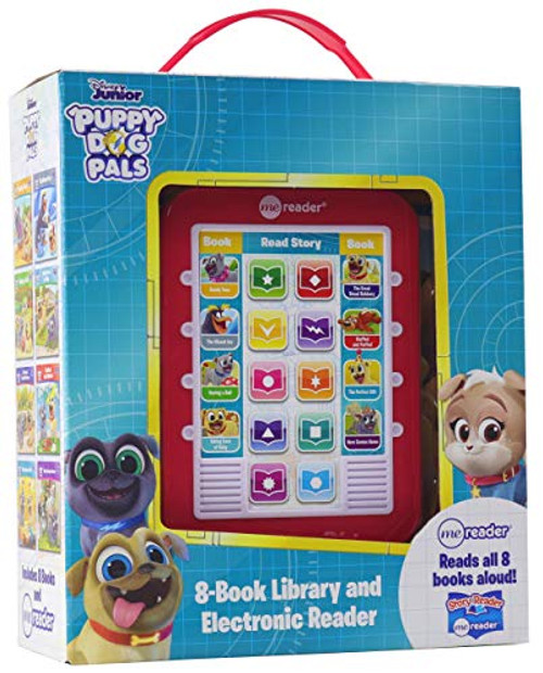 Disney Puppy Dog Pals with Bingo and Rolly - Me Reader Electronic Reader with 8 Book Library - PI Kids