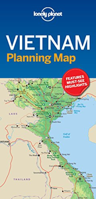 Lonely Planet Vietnam Planning Map 1