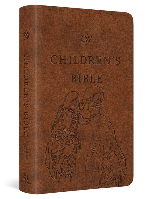 ESV Children's Bible (TruTone, Brown, Let the Children Come Design)