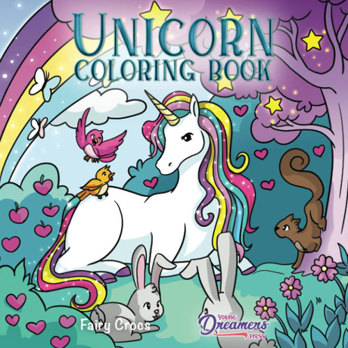 Unicorn Coloring Book: For Kids Ages 4-8 (Coloring Books for Kids)
