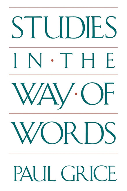 Studies in the Way of Words