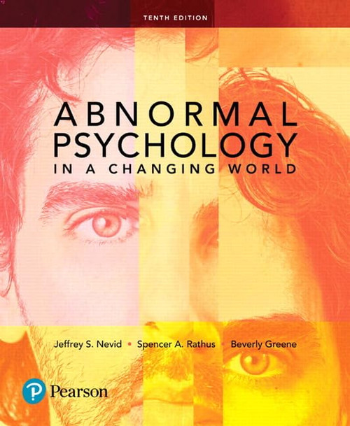 Abnormal Psychology in a Changing World (10th Edition)