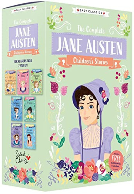 Jane Austen Children's Stories (Easy Classics) 8 Book Box Set (Emma, Pride and Prejudice, Northanger Abbey  Sense and Sensibility)