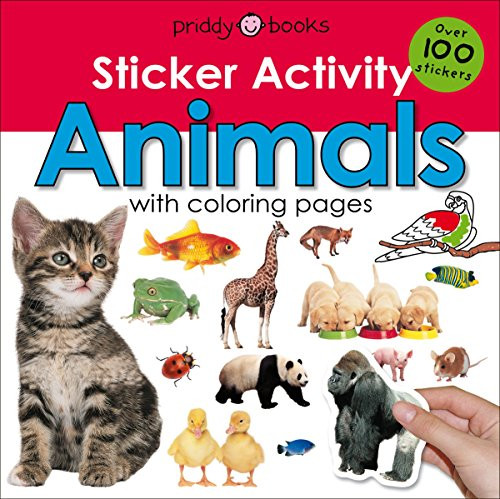 Sticker Activity Animals: Over 100 Stickers with Coloring Pages (Sticker Activity Fun)