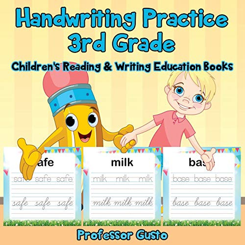 Handwriting Practice 3rd Grade : Children's Reading & Writing Education Books