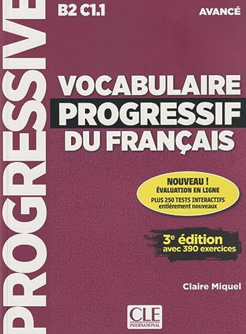 Vocabulaire progressif du francais avance : Avec 390 exercices (1CD audio) (French Edition)