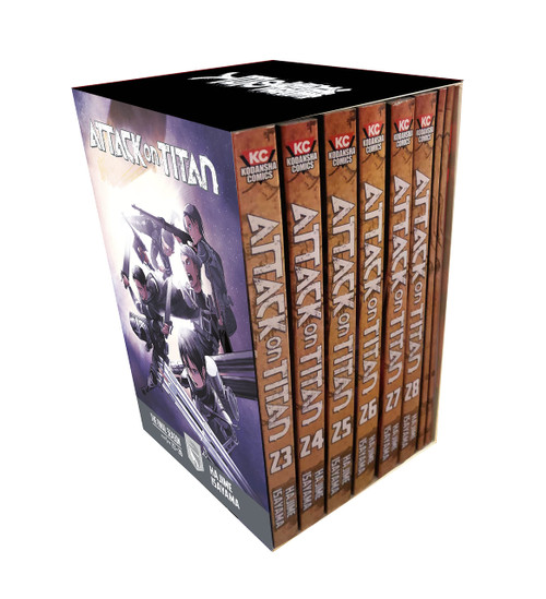 Attack on Titan The Final Season Part 1 Manga Box Set (Attack on Titan Manga Box Sets)