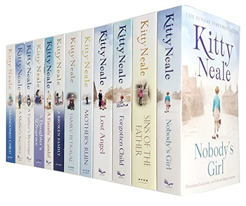 Kitty Neale Collection 13 Books Set (Family Betrayal,Abandoned Child,A Mothers Sacrifice,A Father's Revenge, A Daughters Disgrace,A Family Scandal,A Broken Family,Mothers Ruin,Nobodys Girl and More)