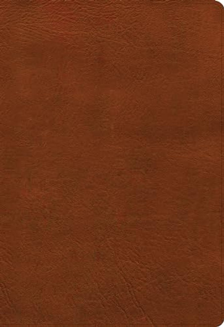 NASB Super Giant Print Reference Bible, Burnt Sienna LeatherTouch