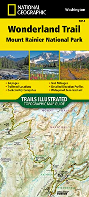 Wonderland Trail Map (National Geographic Topographic Map Guide, 1014)