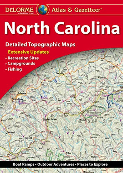 DeLorme Atlas & Gazetteer: North Carolina (North Carolina Atlas and Gazetteer)