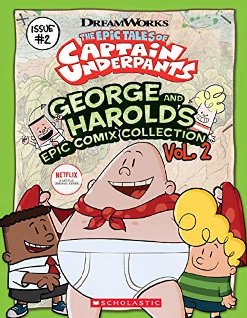 George and Harold's Epic Comix Collection Vol. 2 (The Epic Tales of Captain Underpants TV) (2)