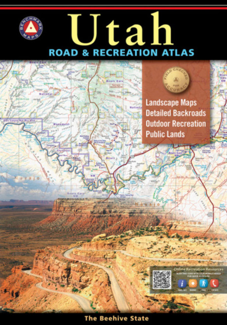 Utah Road and Recreation Atlas - 9th Edition, 2022 (Benchmark)